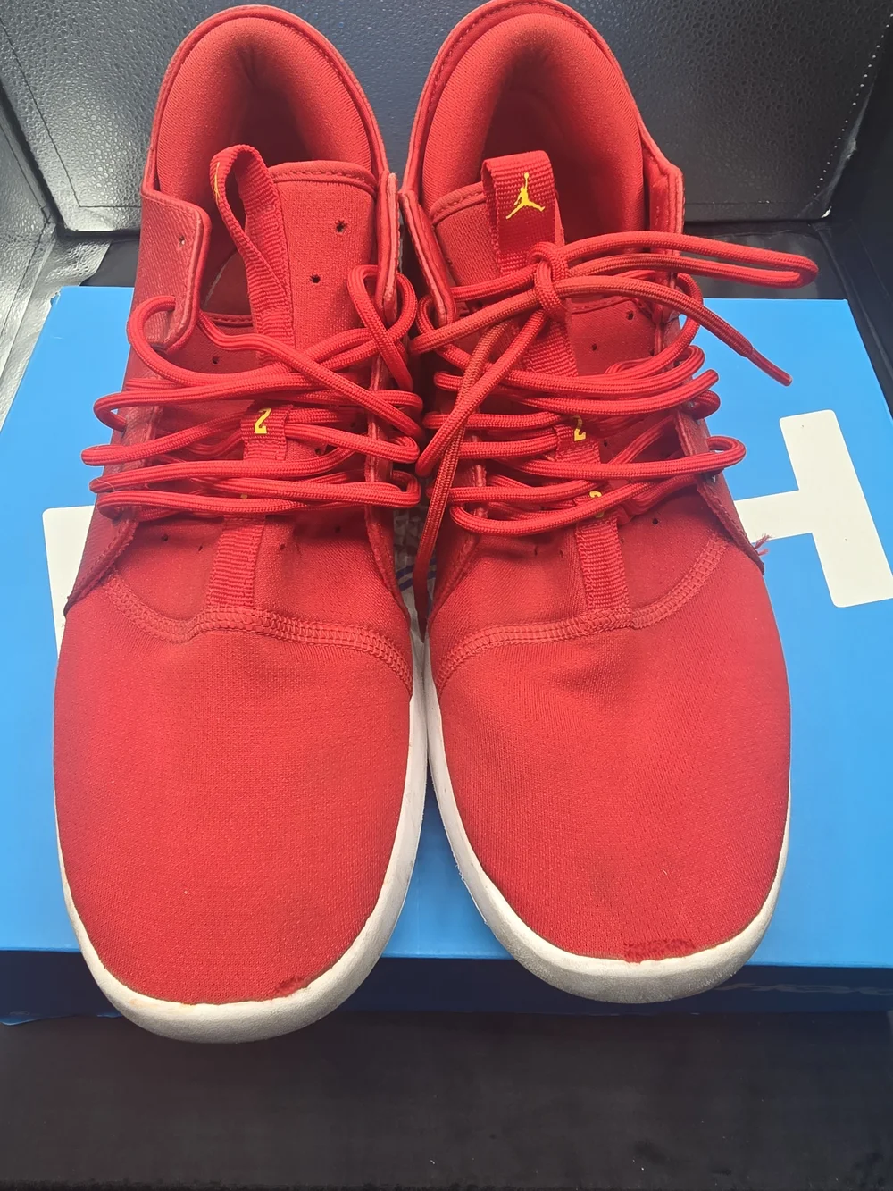 Red Jordan Casual Sneakers